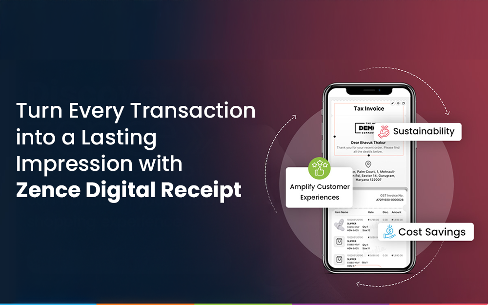 Zence Digital Receipt