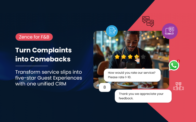 Read more about the article Real-Time Feedback in F&B: Turning Guest Complaints into Growth Opportunities with Zence